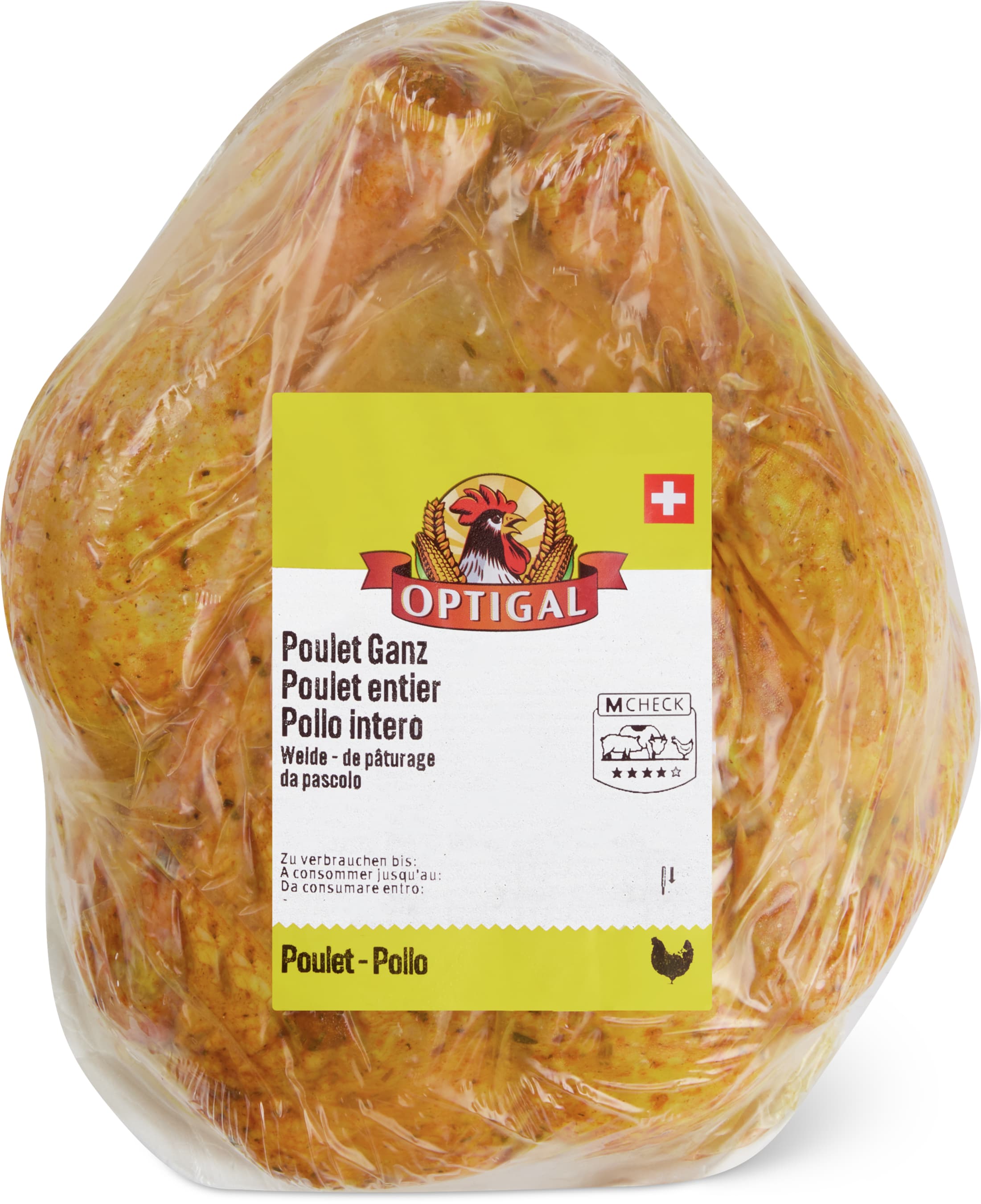 Poulet IP-SUISSE, en sachet à rôtir